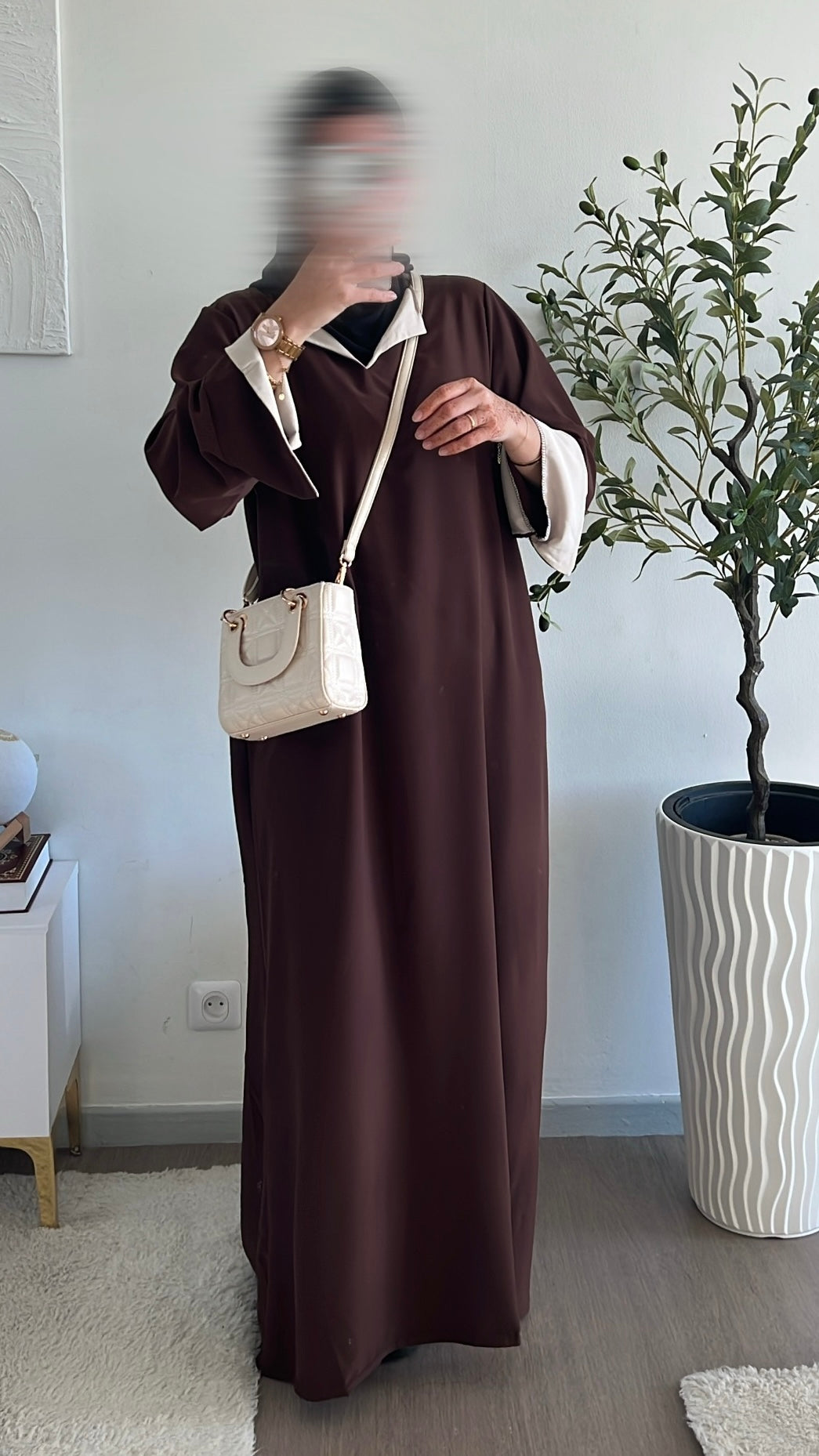 ABAYA BICOLORE